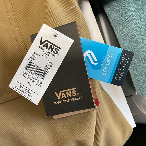 Vans Men's Tan Military Field Jacket - Picture 3 of 7